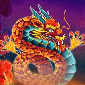 Floating Dragon Megaways online game logo by Pragmatic Play on frank.pt