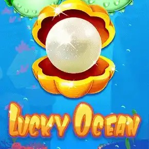 Official Crash Games logo: Lucky Ocean by Onlyplay at Frank Casino