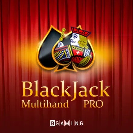 Multihand Blackjack Pro logo – Table Games by BGAMING at Frank Casino
